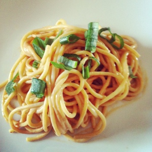 Spicy Cold Asian Peanut Noodles ala New York City