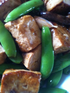 Wok Tofu with Soy Ginger Marinade