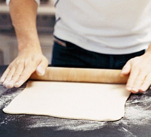 Rolling out Puff Pastry